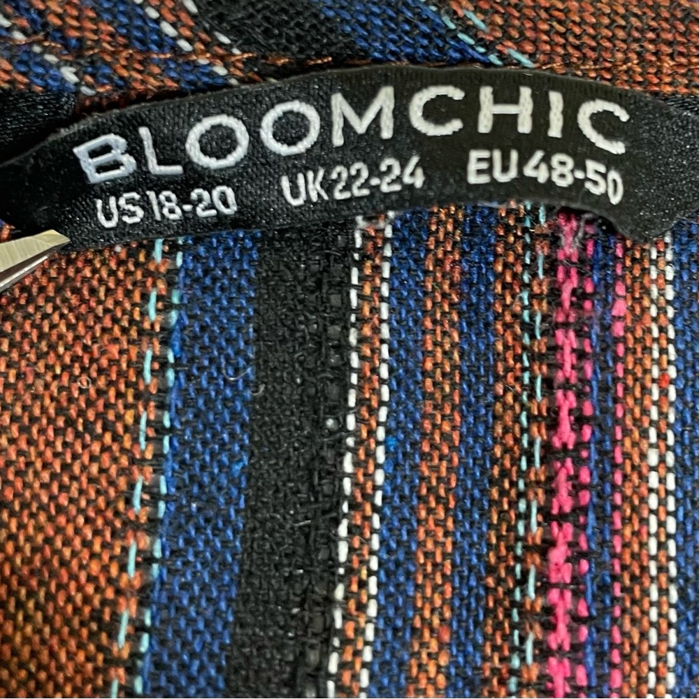 Bloomchic Multicolor Striped Blouse - image 3